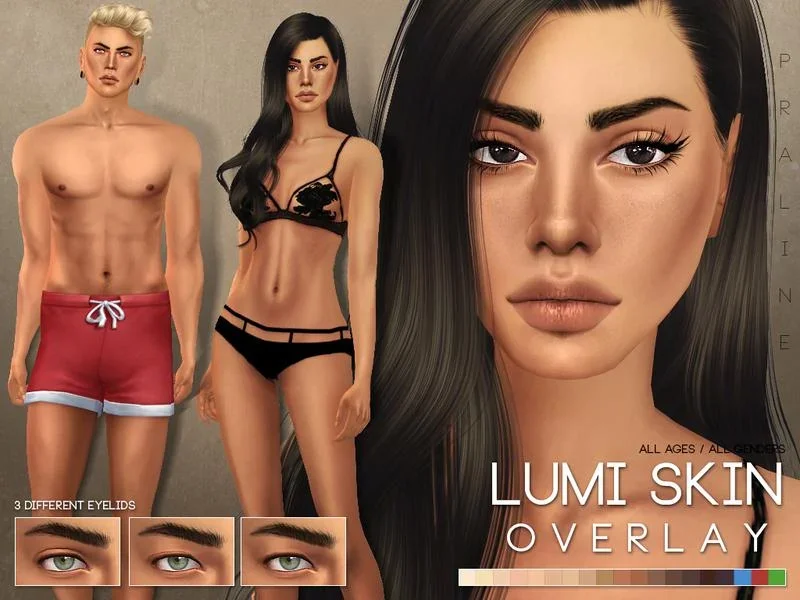 lumi skin overlay 33 Best Sims 4 Skin Overlay Mods & CC