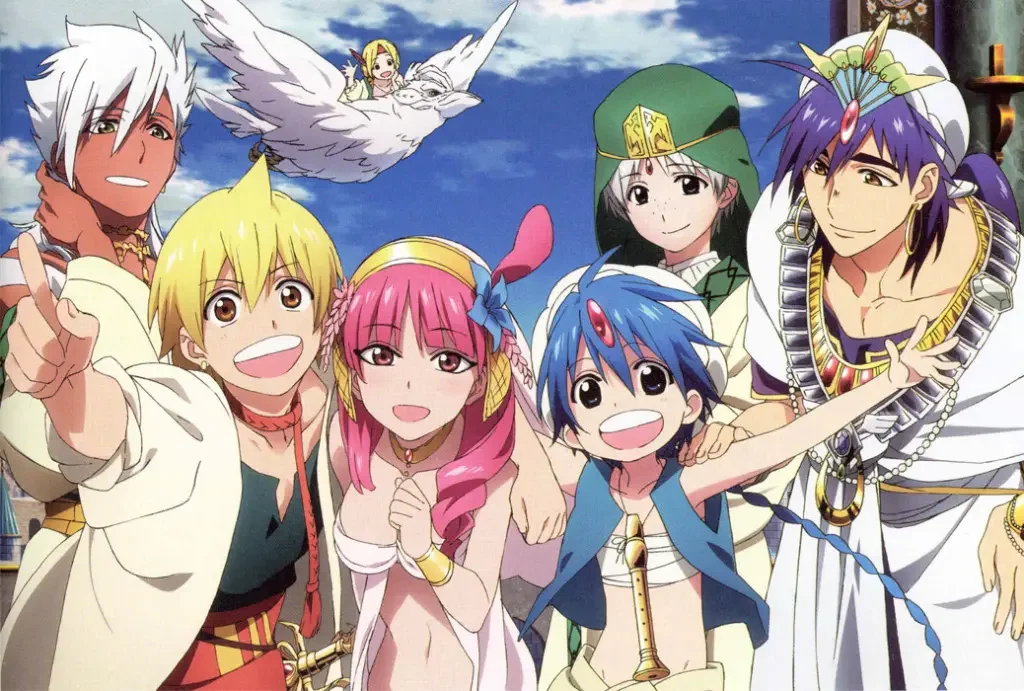magi featured 15 Best Anime For D&D Fans
