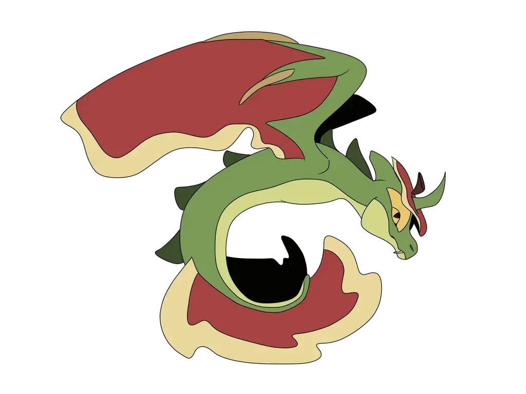 pokemon fieldnotes flapple by scorpionthehybrid de9d5tc fullview 21 Best Green Shiny Pokémon