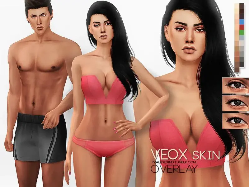 ps veox skin overlay 33 Best Sims 4 Skin Overlay Mods & CC
