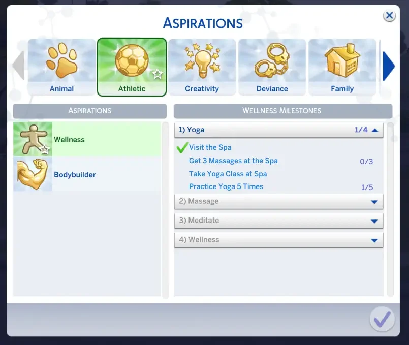 sims 4 wellness aspiration 38 Best Sims 4 Aspiration Mods
