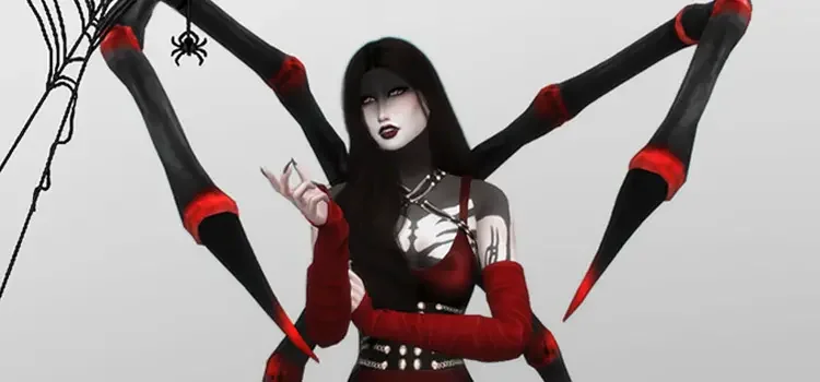 00 featured spider wings and mouth demon cc preview 16 Best Sims 4 Demon CC & Mods