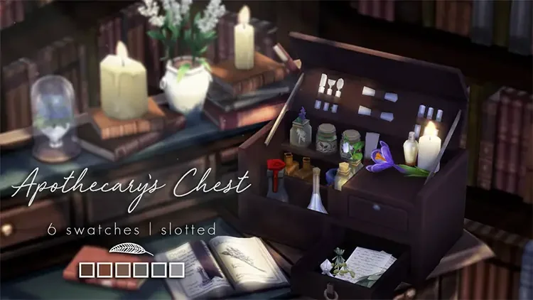 03 apothecarys chest sims 4 cc 21 Best Sims 4 Cottagecore CC