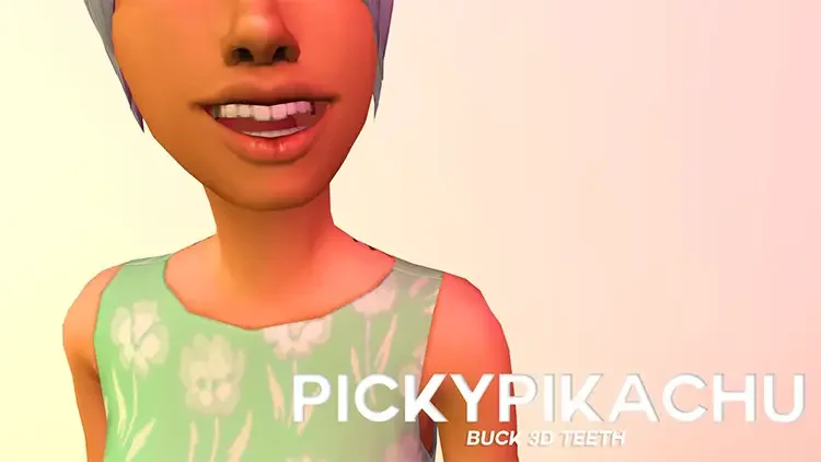03 smoother buck teeth sims 4 cc 18 Best Sims 4 Custom Teeth Mods & CC Packs