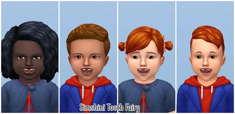 06 tooth fairy for toddlers sims 4 cc 18 Best Sims 4 Custom Teeth Mods & CC Packs