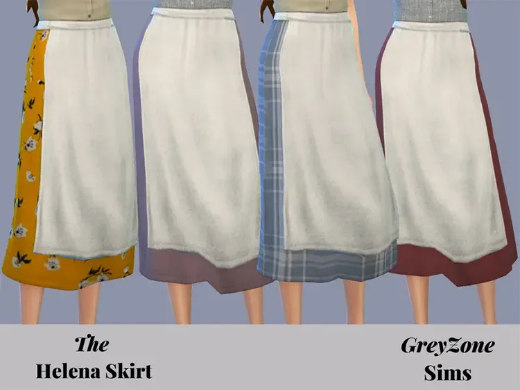10 helena apron skirt cc sims4 21 Best Sims 4 Cottagecore CC