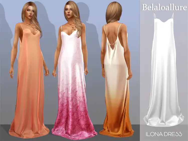 10 ilona dress cc sims4 15 Best Sims 4 Maternity Clothes CC & Mods