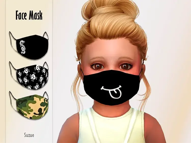 10 toddler face masks sims4 cc 15 Best Sims 4 Face Mask CC