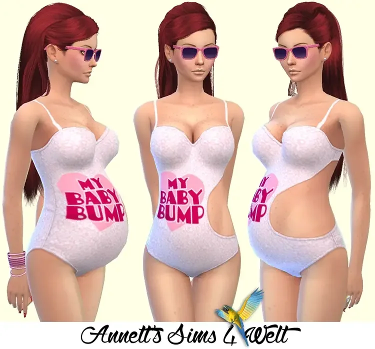 11 pregnancy swimsuit ts4 cc 15 Best Sims 4 Maternity Clothes CC & Mods