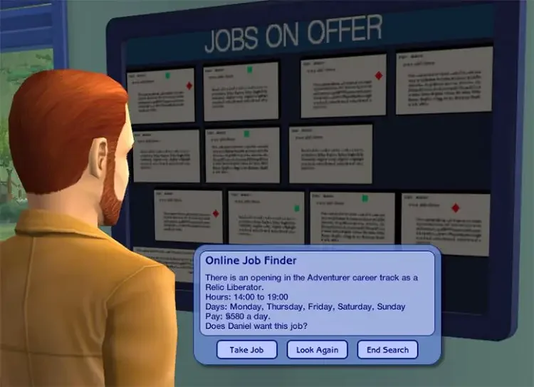 12 sims2 job board 30 Best Mods For The Sims 2