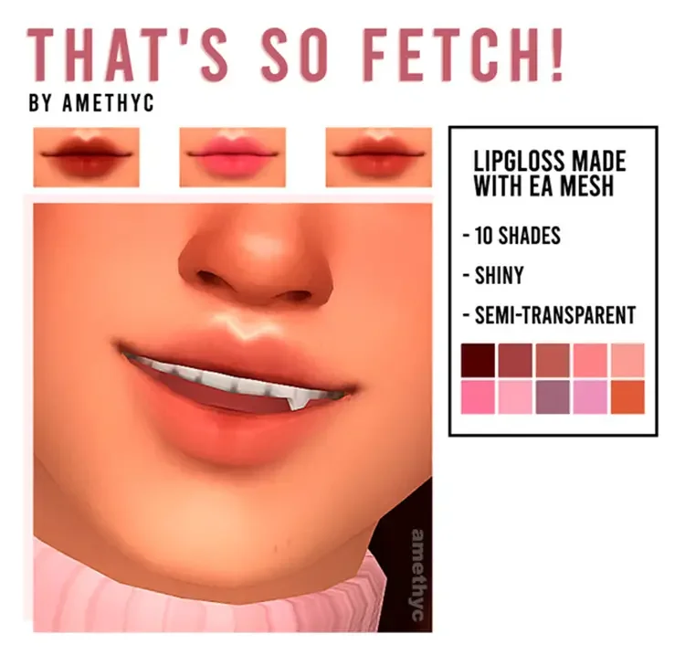 13 thats so fetch sims 4 cc pack 25 Best Sims 4 Makeup CC Packs & Mods