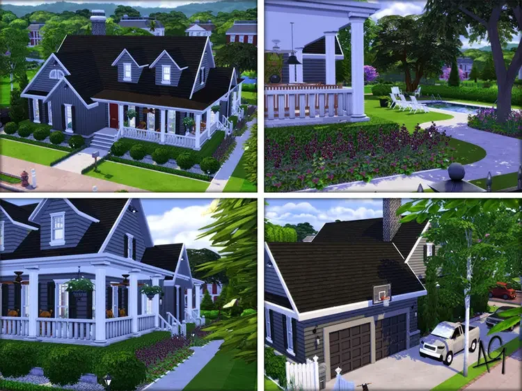 21 manor house3 sims4 cc 50 Best Sims 4 Houses & Lot Mods 