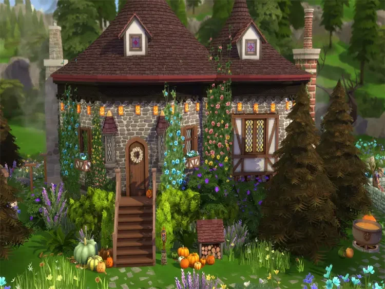 25 witch house lot sims4 cc 50 Best Sims 4 Houses & Lot Mods 