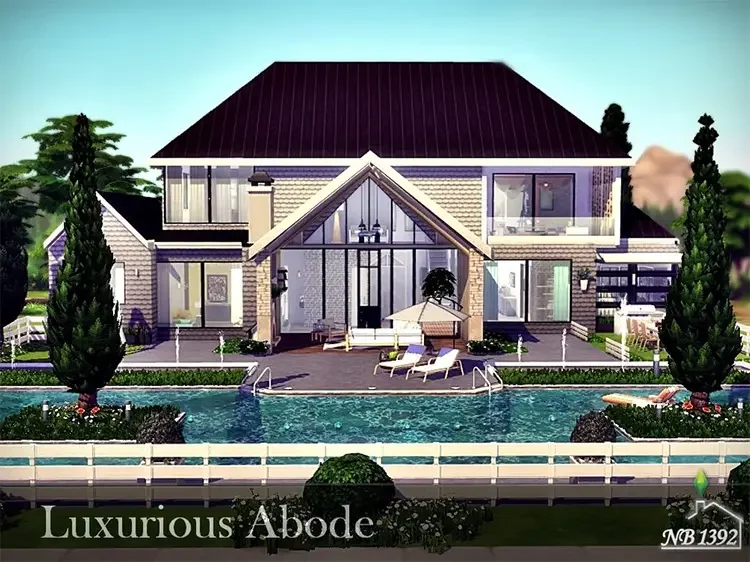 26 luxurious abode sims4 cc 50 Best Sims 4 Houses & Lot Mods 