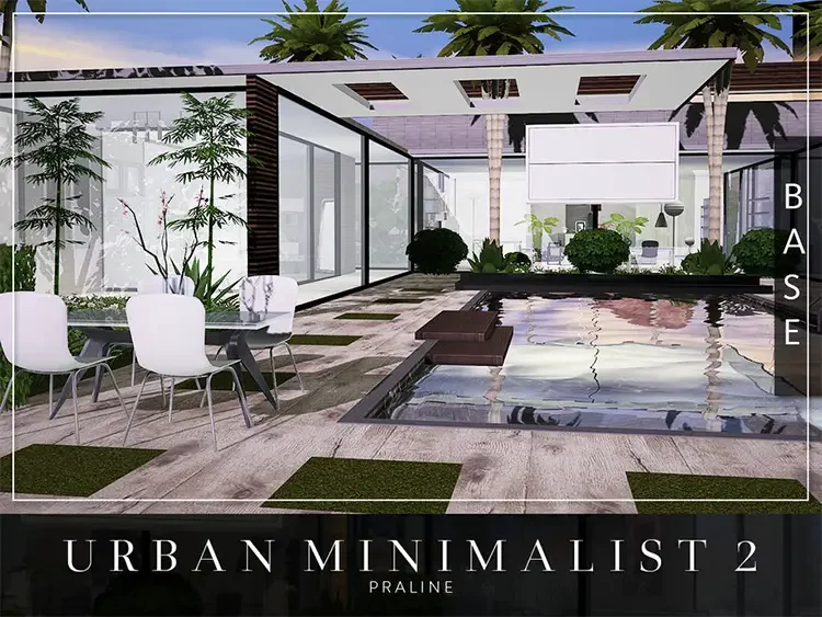 32 urban minimalist sims4 cc 50 Best Sims 4 Houses & Lot Mods 