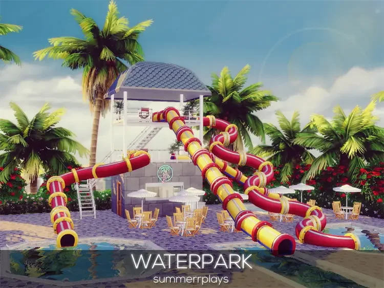 34 sims4 waterpark cc lot 50 Best Sims 4 Houses & Lot Mods 