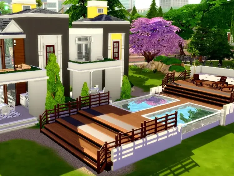 49 martha basegame sims4 cc 50 Best Sims 4 Houses & Lot Mods 
