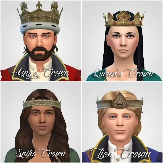 5 18 Best Sims 4 Crown CC For You To Try!
