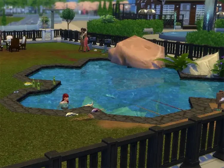 50 grotto park sims4 lot 1 50 Best Sims 4 Houses & Lot Mods 