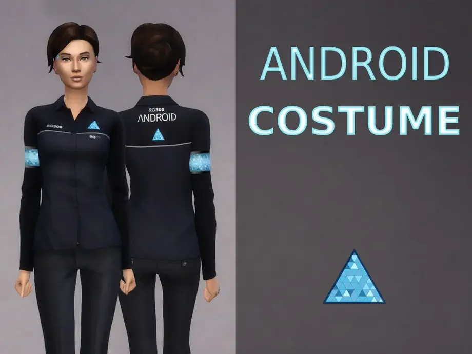 Android Costume 15 Best Sims 4 Robot, Android & Cyborg CC & Mods