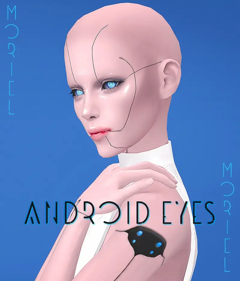 Android and Cyber Eyes 15 Best Sims 4 Robot, Android & Cyborg CC & Mods