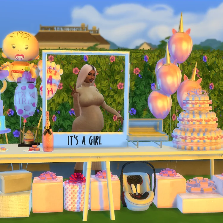 BABY SHOWER BUNDLE 16 Best Sims 4 Baby Shower Mods & CC