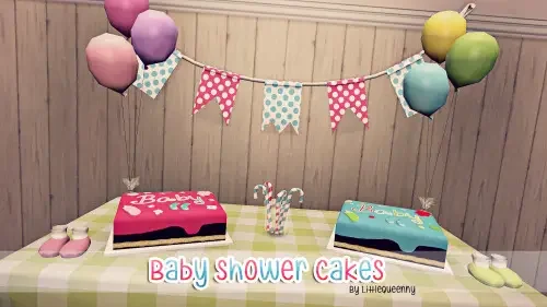 Baby Shower Cakes 16 Best Sims 4 Baby Shower Mods & CC