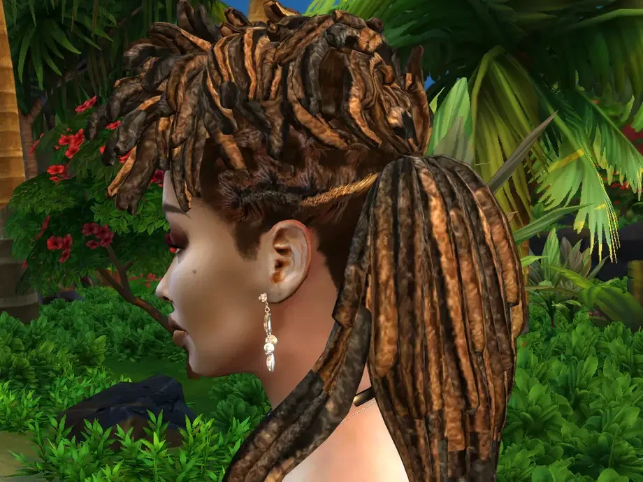 Bohemian Dreads 18 Best Sims 4 Dreadlocks Hair CC