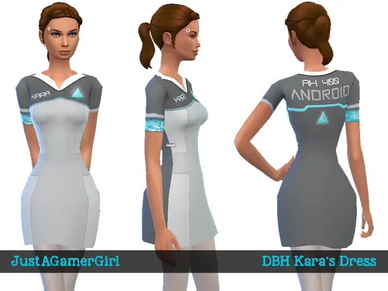 Detroit Become Human Karas Dress 15 Best Sims 4 Robot, Android & Cyborg CC & Mods