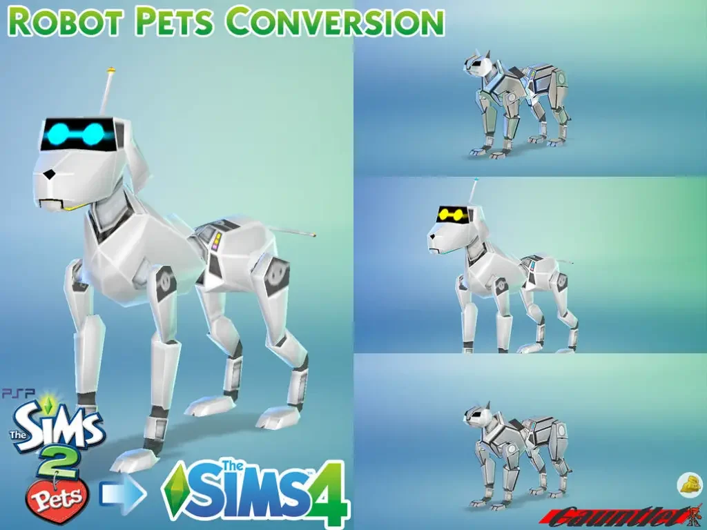 Sims 2 to Sims 4 Robot Pet Conversion 15 Best Sims 4 Robot, Android & Cyborg CC & Mods