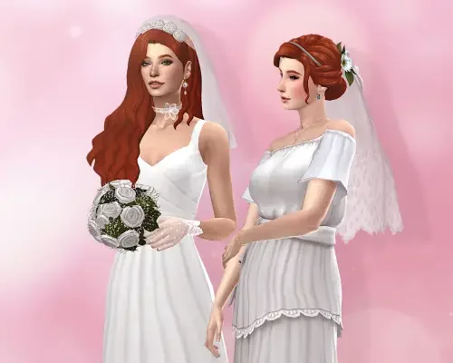 tumblr 6ec692db535dcd9e014a924ff52a19ba 596f7846 500 10 Best Sims 4 Wedding Veils CC & Mods