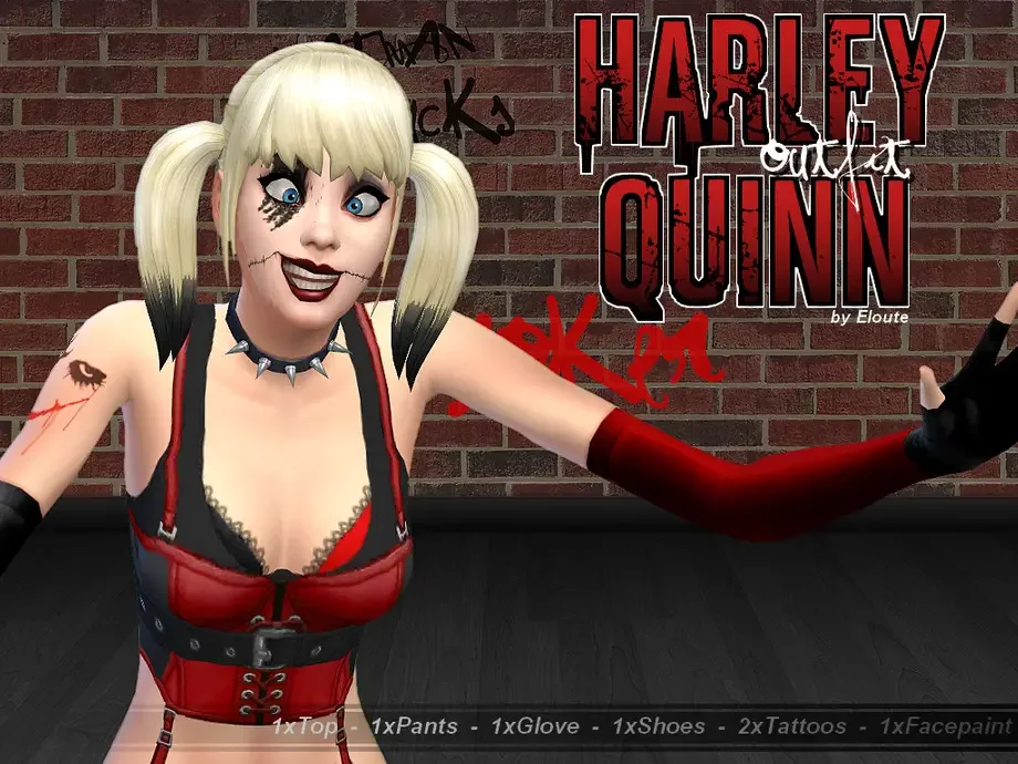 w 920h 690 2544919 18 Best Sims 4 Harley Quinn CC Packs