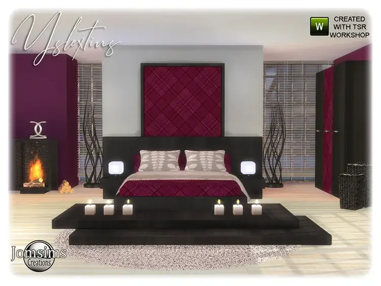 01 yslextius bedroom cc set 21 Best Sims 4 Bedroom CC & Mods