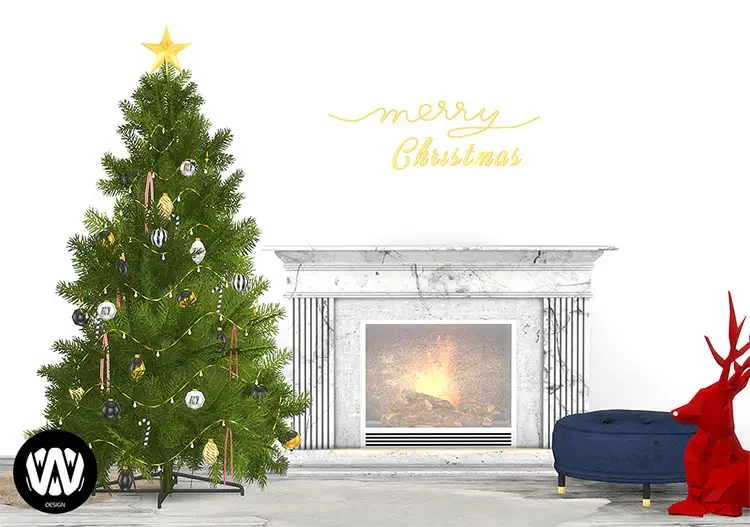 02 build up christmas tree sims4 cc 21 Best Sims 4 Christmas Mods & CC Packs