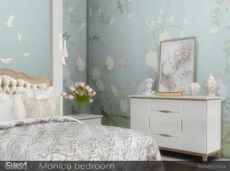 02 monica bedroom cc set sims4 21 Best Sims 4 Bedroom CC & Mods