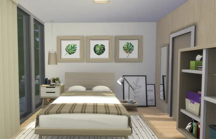 10 minimalist bedroom cc sims4 21 Best Sims 4 Bedroom CC & Mods