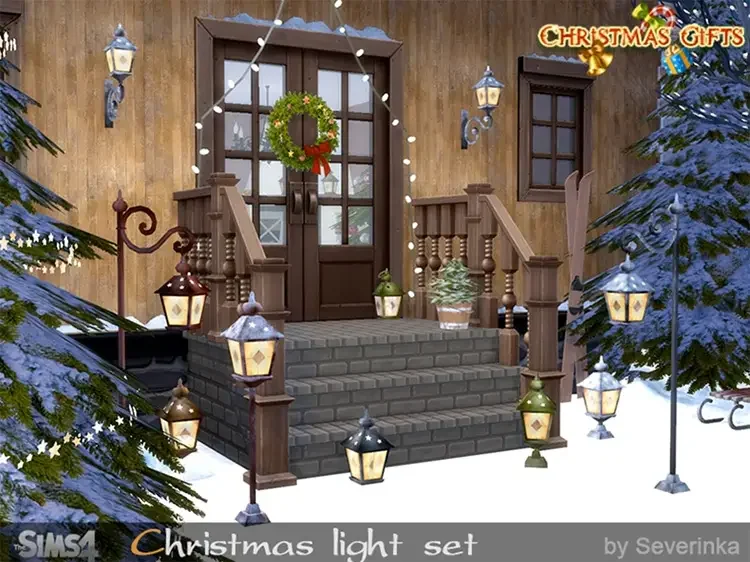 11 christmas light set sims4 cc 21 Best Sims 4 Christmas Mods & CC Packs