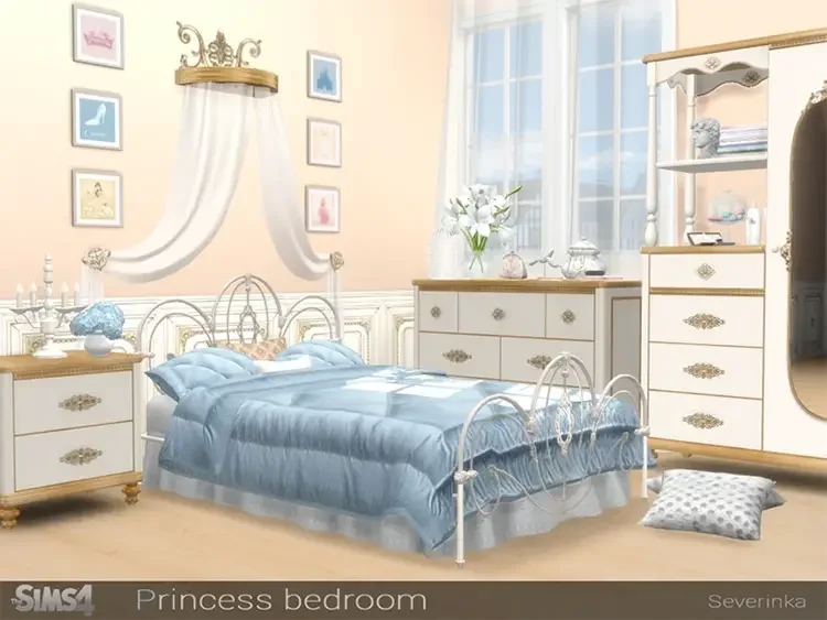 11 princess bedroom cc sims4 21 Best Sims 4 Bedroom CC & Mods