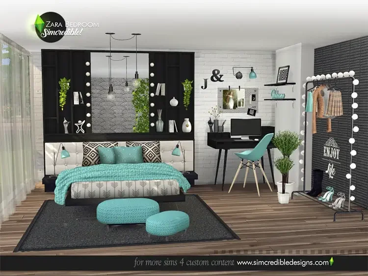 16 zara bedroom cc set 21 Best Sims 4 Bedroom CC & Mods