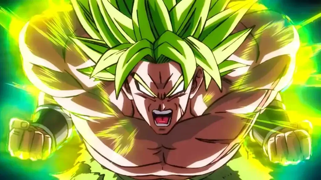 Broly from Dragon Ball Super 1 35 Best Green-Haired Anime Characters