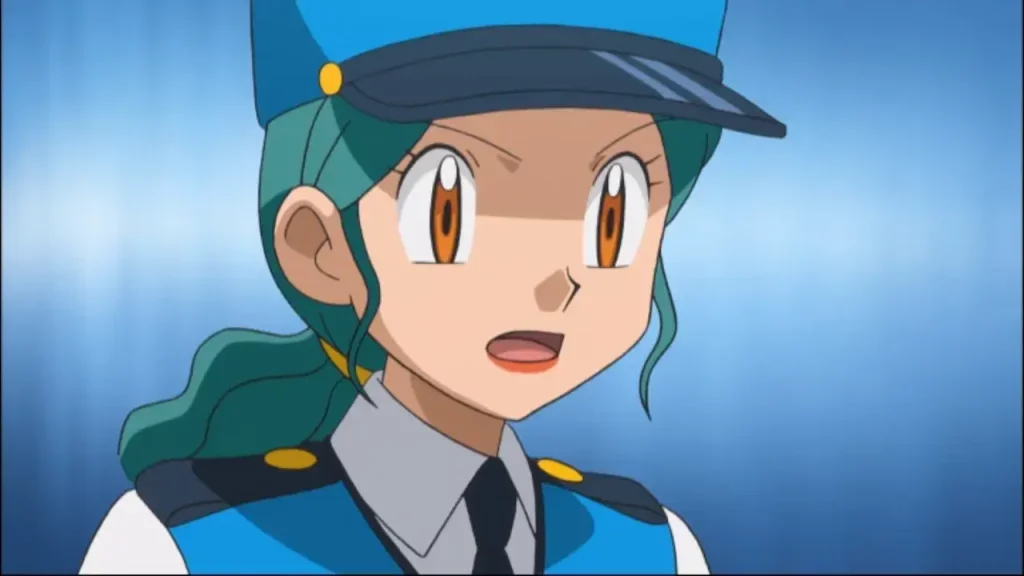 Detective Jenny from Pokemon 1 35 Best Green-Haired Anime Characters