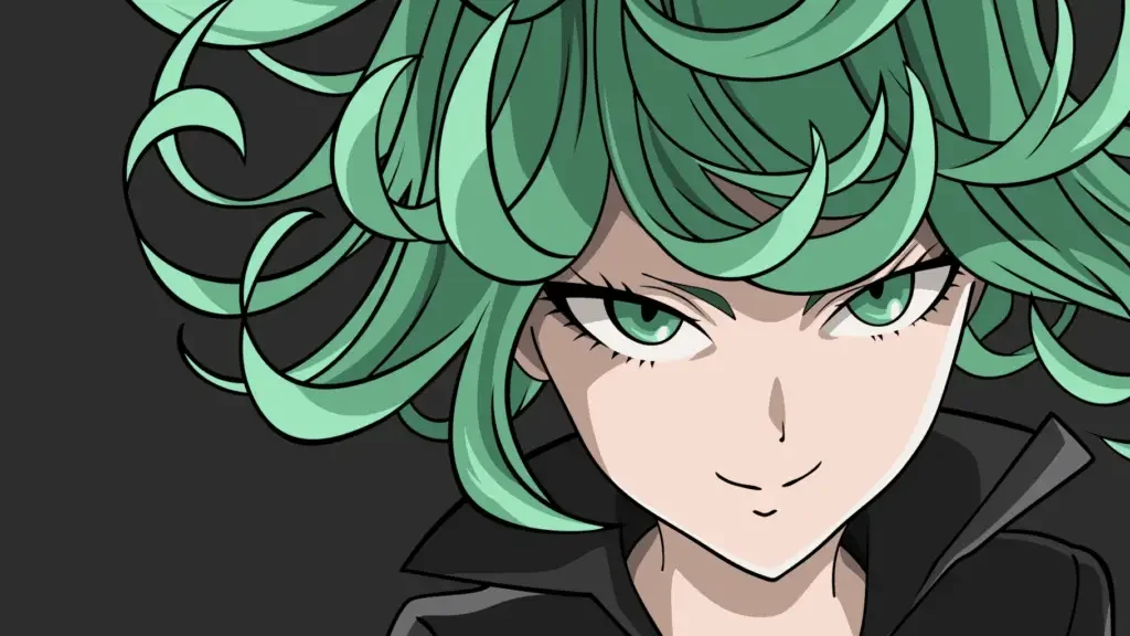 Tatsumaki from One Punch Man 1 35 Best Green-Haired Anime Characters