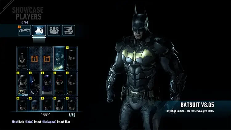 03 prestige suit at the start of the game batman ak mod 17 Best Mods For Batman: Arkham Knight