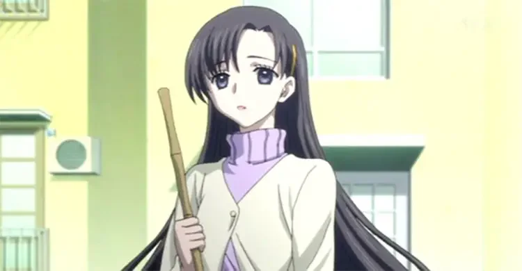 28 hibiya chitose anime girl screenshot 55 Stunning Anime Girls with Black Hair
