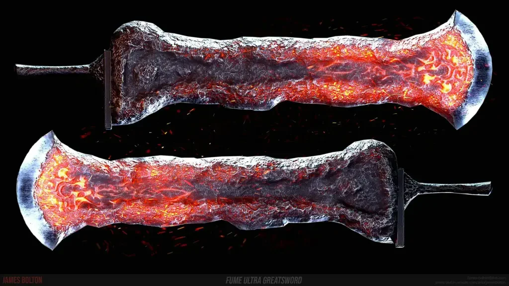 Fume Ultra Great Sword 1 17 Most Powerful Weapons In Dark Souls 2
