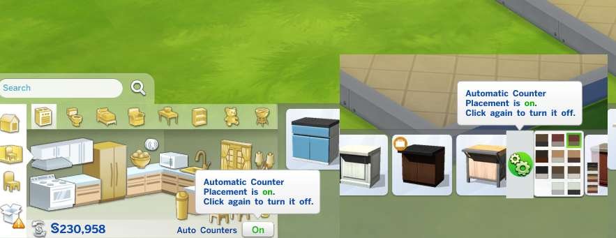 IMG TS4 build 114 Sims 4: How to Make Half Cabinets?