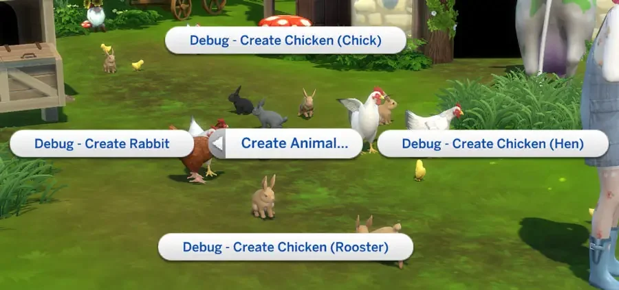 Sims 4 Cottage Living Cheats Debug Animals Sims 4 Cottage Living Cheats: Animal Treats & More
