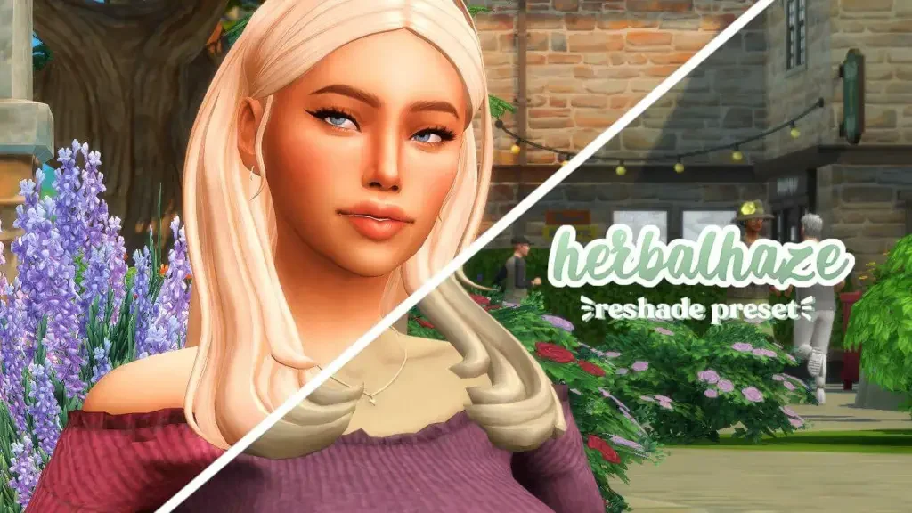 herbalhaze sims 4 reshade preset 1 25 Best Sims 4 ReShade Presets For Great Graphics
