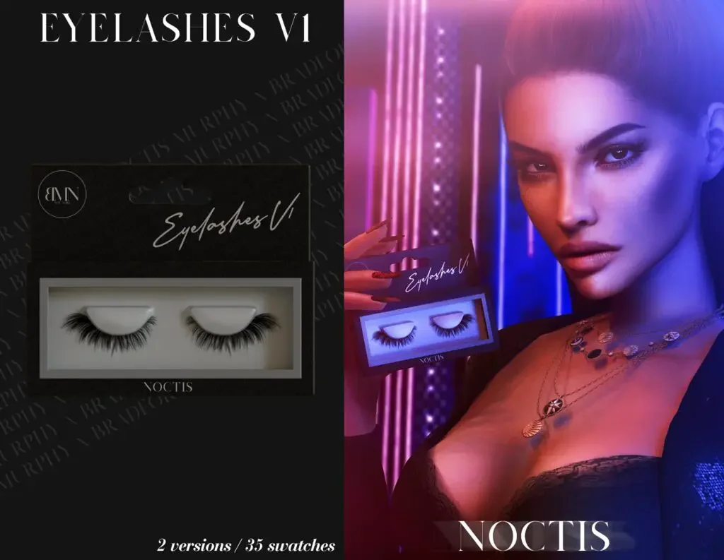 sims 4 3d eyelashes 1024x793 1 27 Best Eyelash CC and Mods for Sims 4