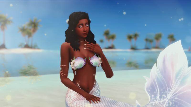 sims 4 cc mermaid poses 1 35 Best Sims 4 Mermaid CC & Mods